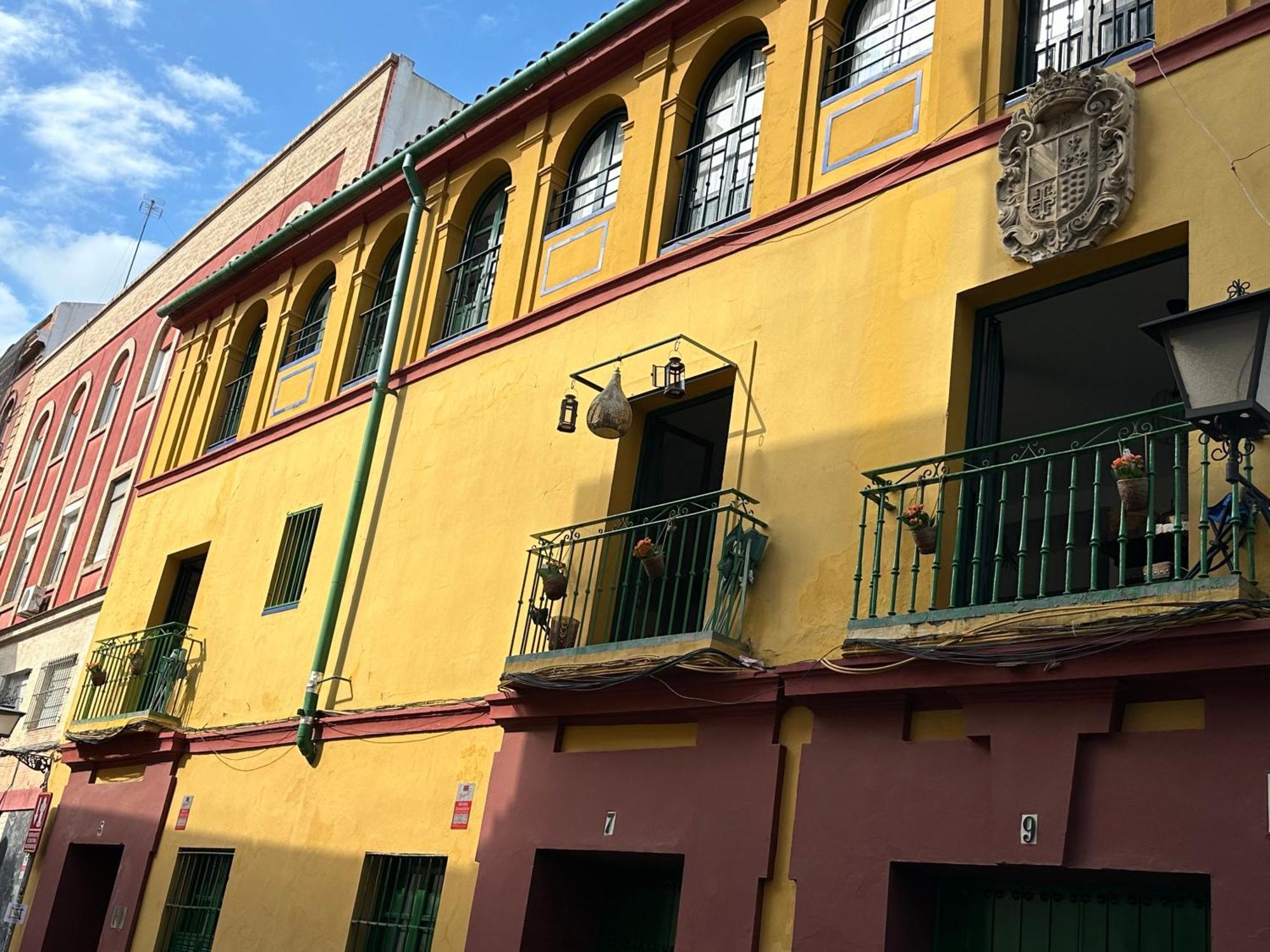 Casa Duque Compartida Familiar 1-Habitacion Con Bano Propio Sevilha Exterior foto